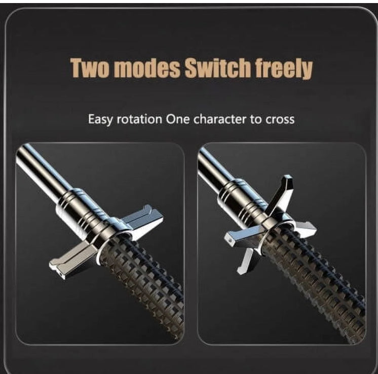 26" Automatic Expandable Trekking Pole – Lightweight & Durable