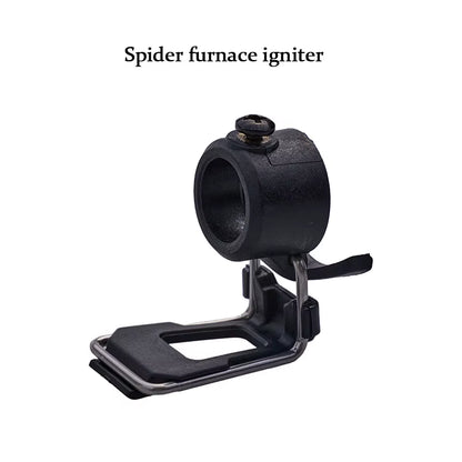 Spider Stove Black Spider Folding Card Stove Camping Tableware Camping Kitchenware Camping Barbecue Stove Gas Stove