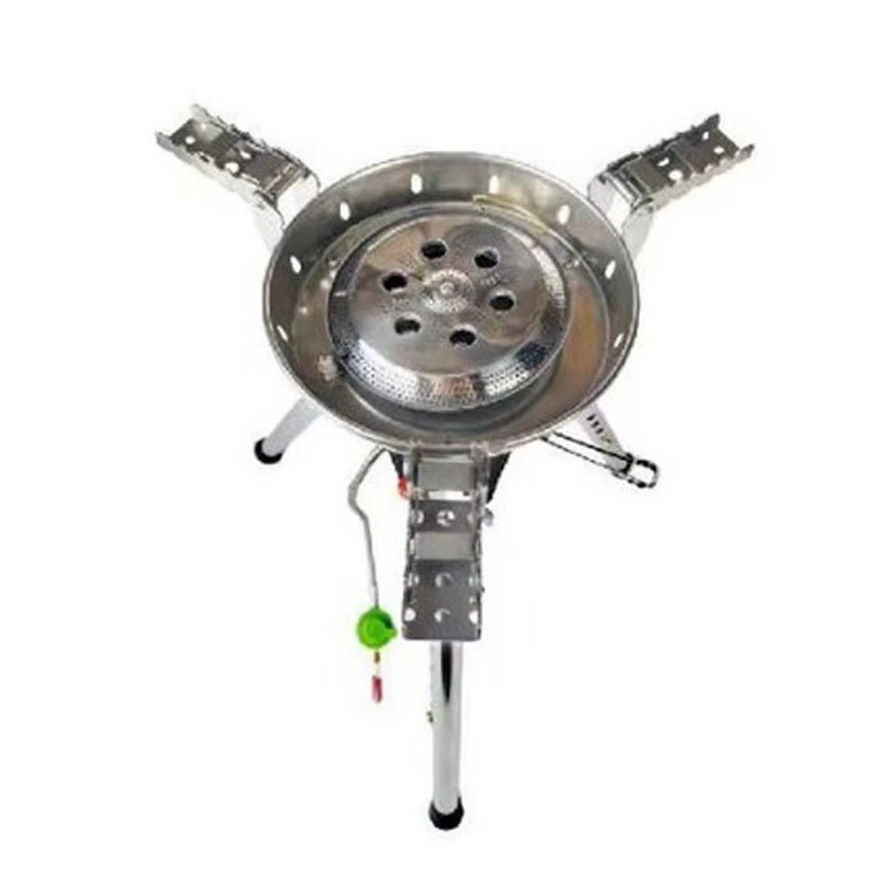 Outdoor Camping Gas Stove 4360W Adjustable Height Foldable Burner for Picnic Camping Cooker Universal Cooking Accessories