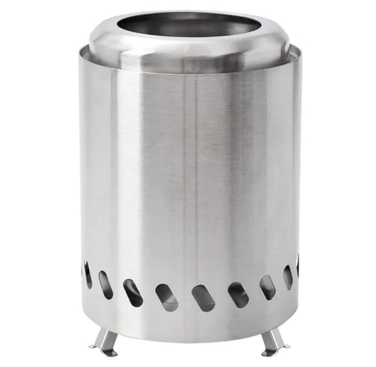 Premium Smokeless Fire Pit – Portable Stainless Steel Outdoor Bonfire for Backyard, Camping & Patio