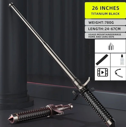 26" Automatic Expandable Trekking Pole – Lightweight & Durable