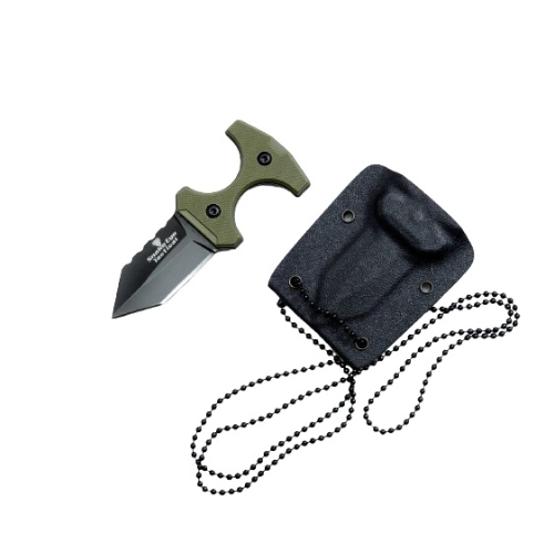3.5 Inch Tactical Hunting Knife Green
